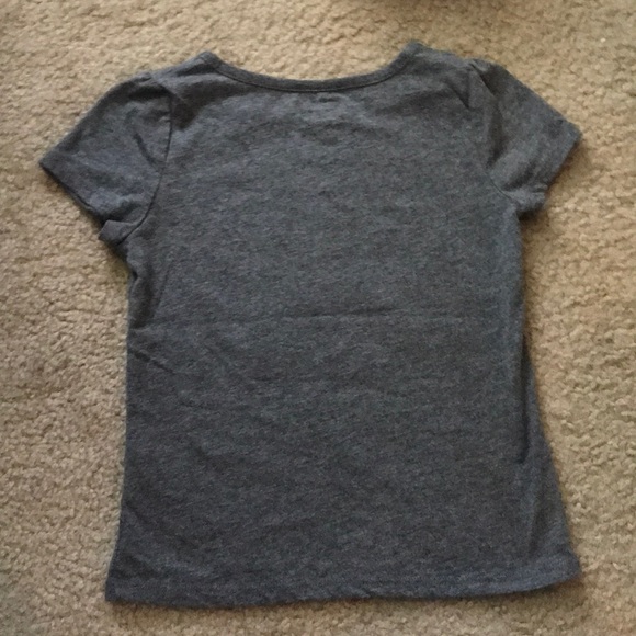 Girls 6X gray shirt - Picture 2 of 3